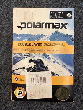 Polarmax Mens Double-Layer Crewneck